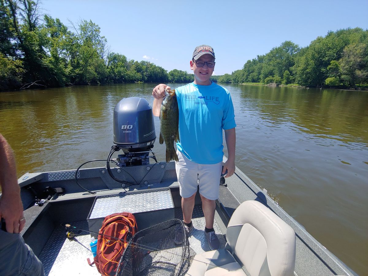 River Trek Guide Service Fishing Charter in Muskegon, Michigan