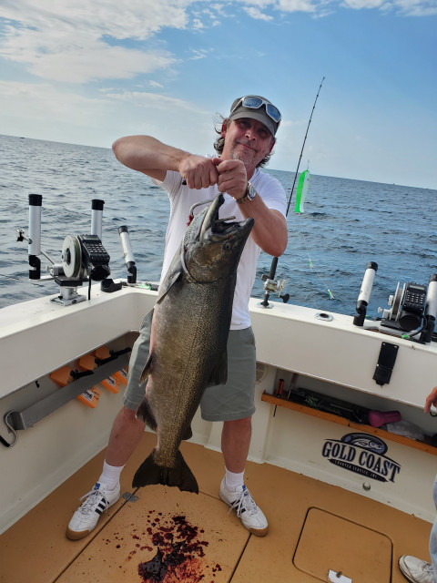 Michigan Salmon Fishing  Guided Salmon Fishing Trips Tours Charters MI